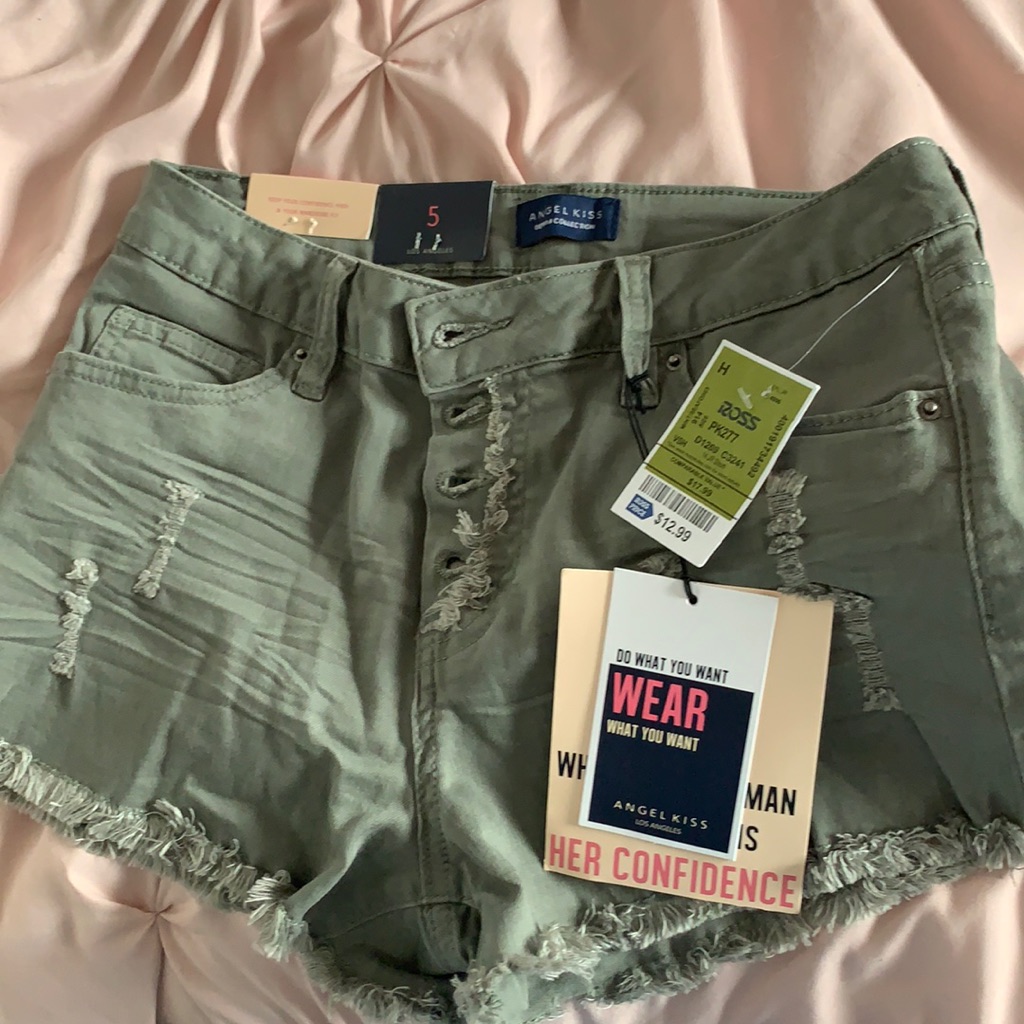 Brand New Green Shorts Brand New Green Shorts